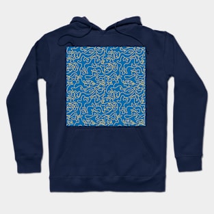 Abstract line art Hoodie